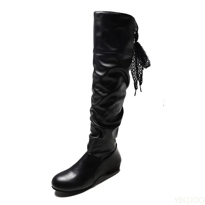 City Slouch Knee High Boots