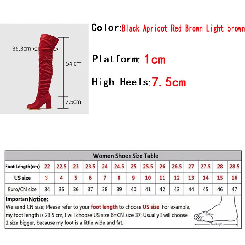 Saddle Slouch Over Knee Boots