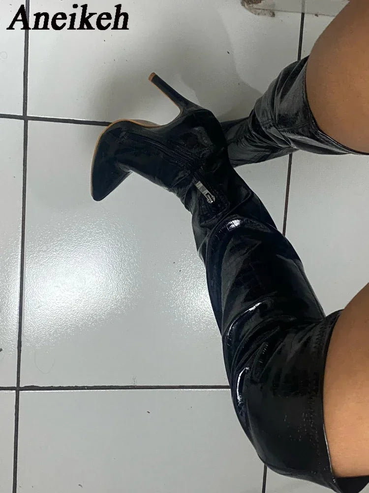 Voltage Stiletto Boots
