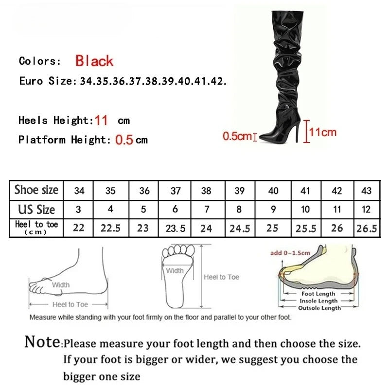 Power Stride Over The Knee Boots