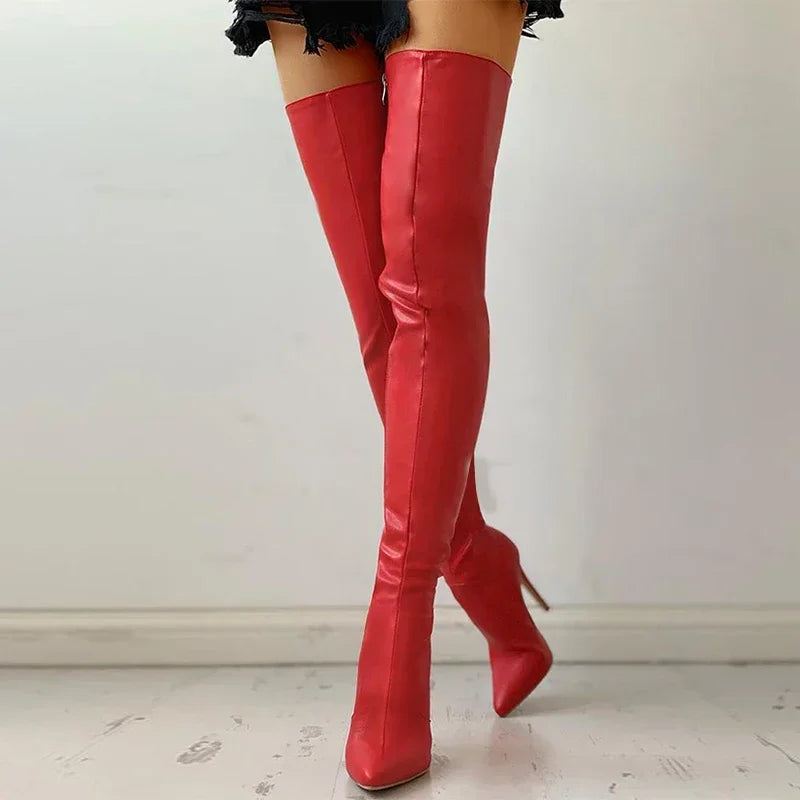 Fatalistic Stiletto Boots