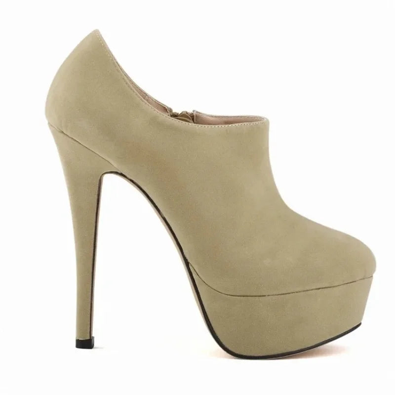 City Suede Ankle Boots