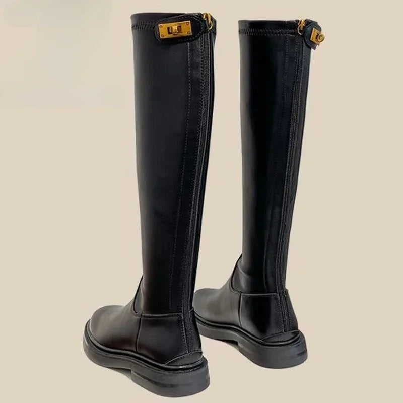 Blackout Knee High Boots