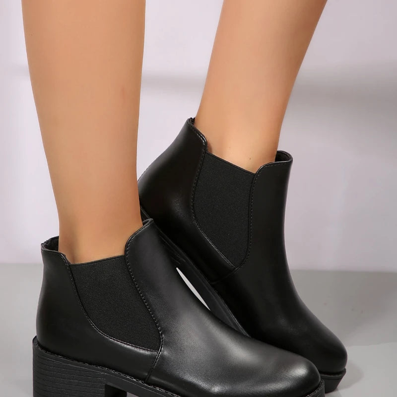 Slip On Ankle Boot